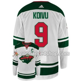 Adidas Maillot de Hockey Minnesota Wild MIKKO KOIVU 9 Blanc Authentic - Homme